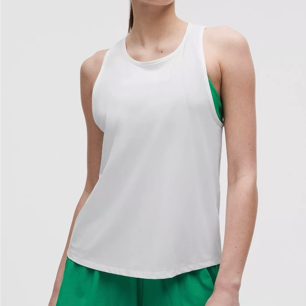 NWT Lululemon Ruched Racerback tank L